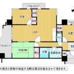 4LDKからゆとりある3LDKへ間取りプラン変更された住戸です!