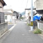 駐車場前面道路状況