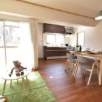 ダイニングスペースとフリーなスペースを確保できます!