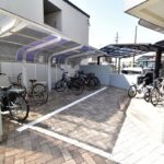 マンション駐輪場