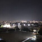 リビングからの小倉の市街地夜景を一望できますよ。