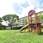 団地内には緑溢れる気持ちの良い公園もあり♪