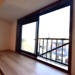 よく陽光の入るリビング出窓