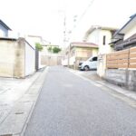 前面道路・接道部分状況