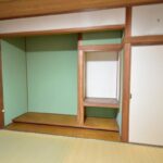 8畳和室床の間・収納部分