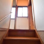 階段部分・階段上の様子