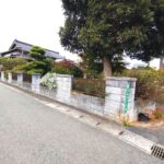 主屋箇所接道状況・遠景