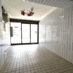 美しいエントランスホール内