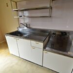 美しく使用されたキッチン