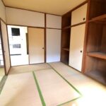 南面で明るくキレイな6畳和室