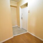 清潔感のある玄関ホール