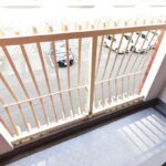 北側洋室はバルコニーに接しています。