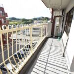 明るくゆとりある南面バルコニー