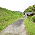 敷地進入路の様子2