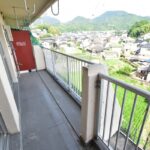 外部水栓もあるバルコニーです！