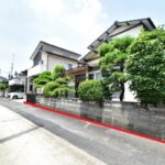 現地外観写真・閑静で平坦な明るい立地です！